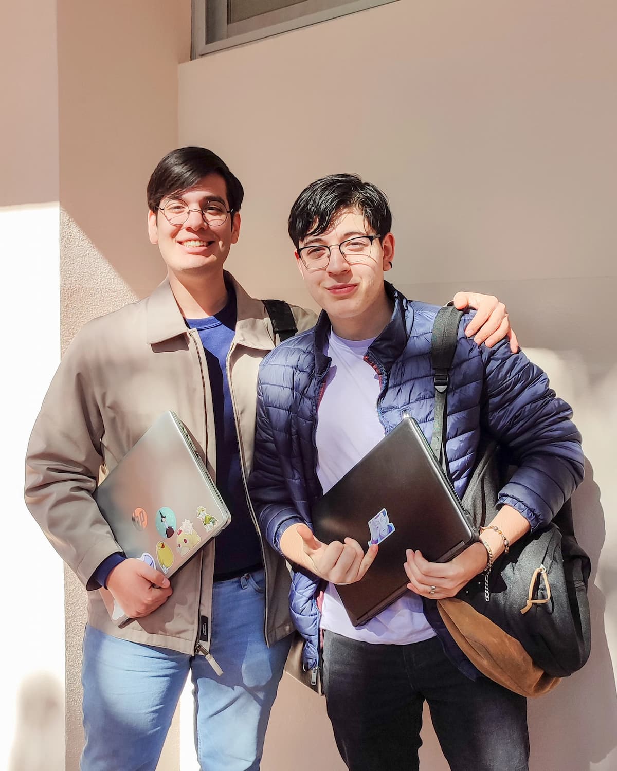 Kevin Ochoa y Saúl Fimbres en 2023.