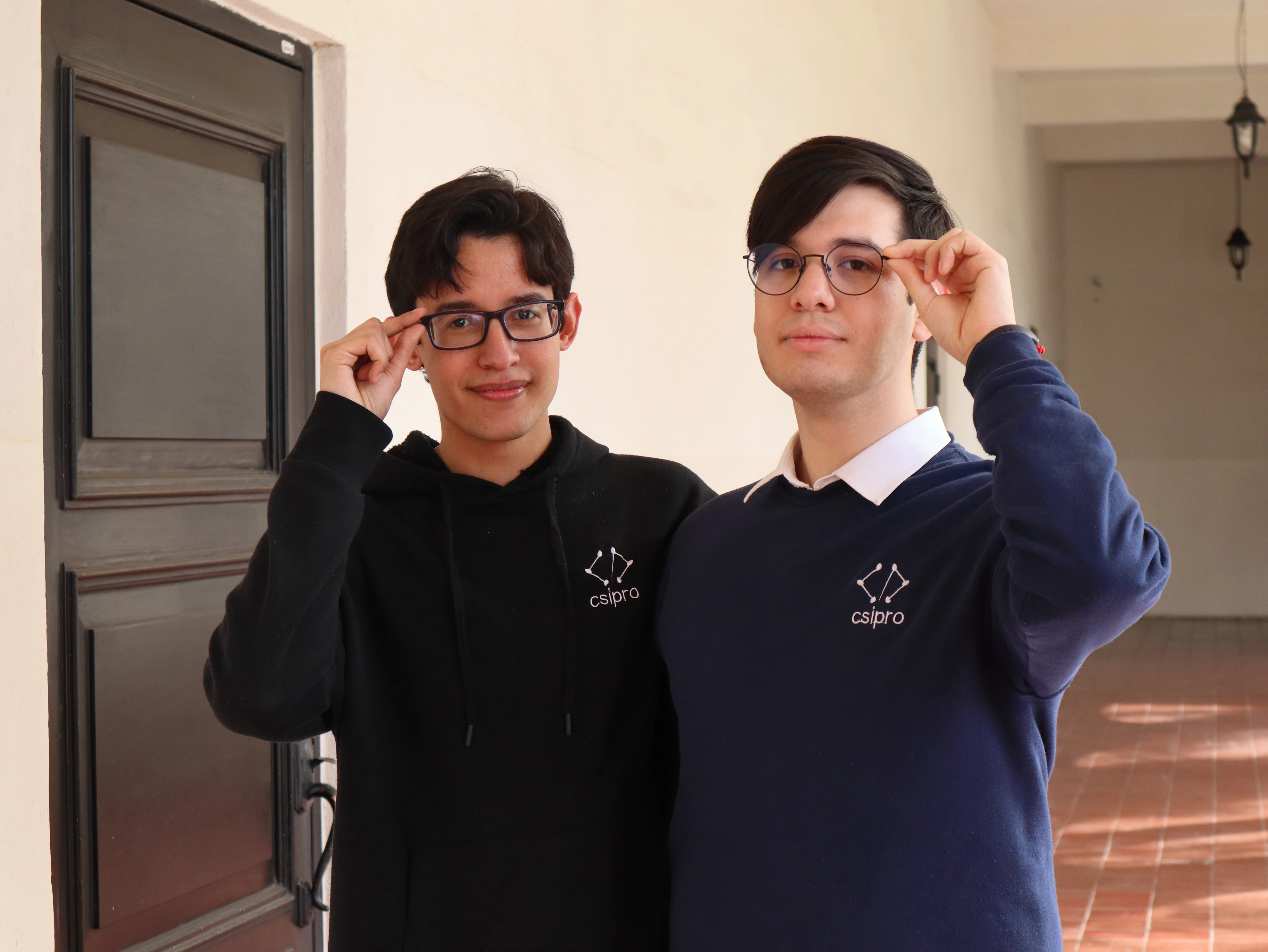 Saúl Ramos y Kevin Ochoa, exlíderes de CSI PRO (2022-2025).